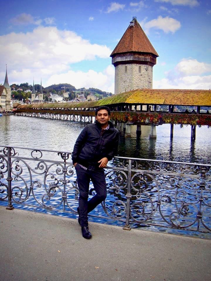 zakaria khan explores Switzerland, Luzern